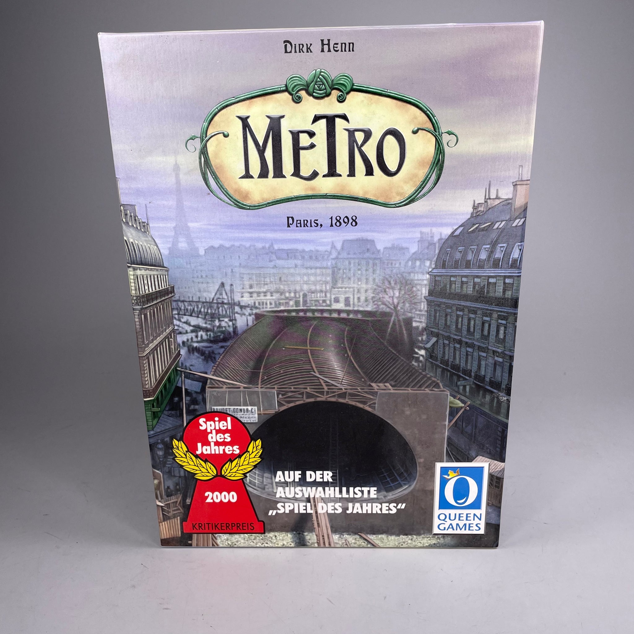 Queen Games Metro Paris 1898, Brettspiel, Spiel des Jahres 2000