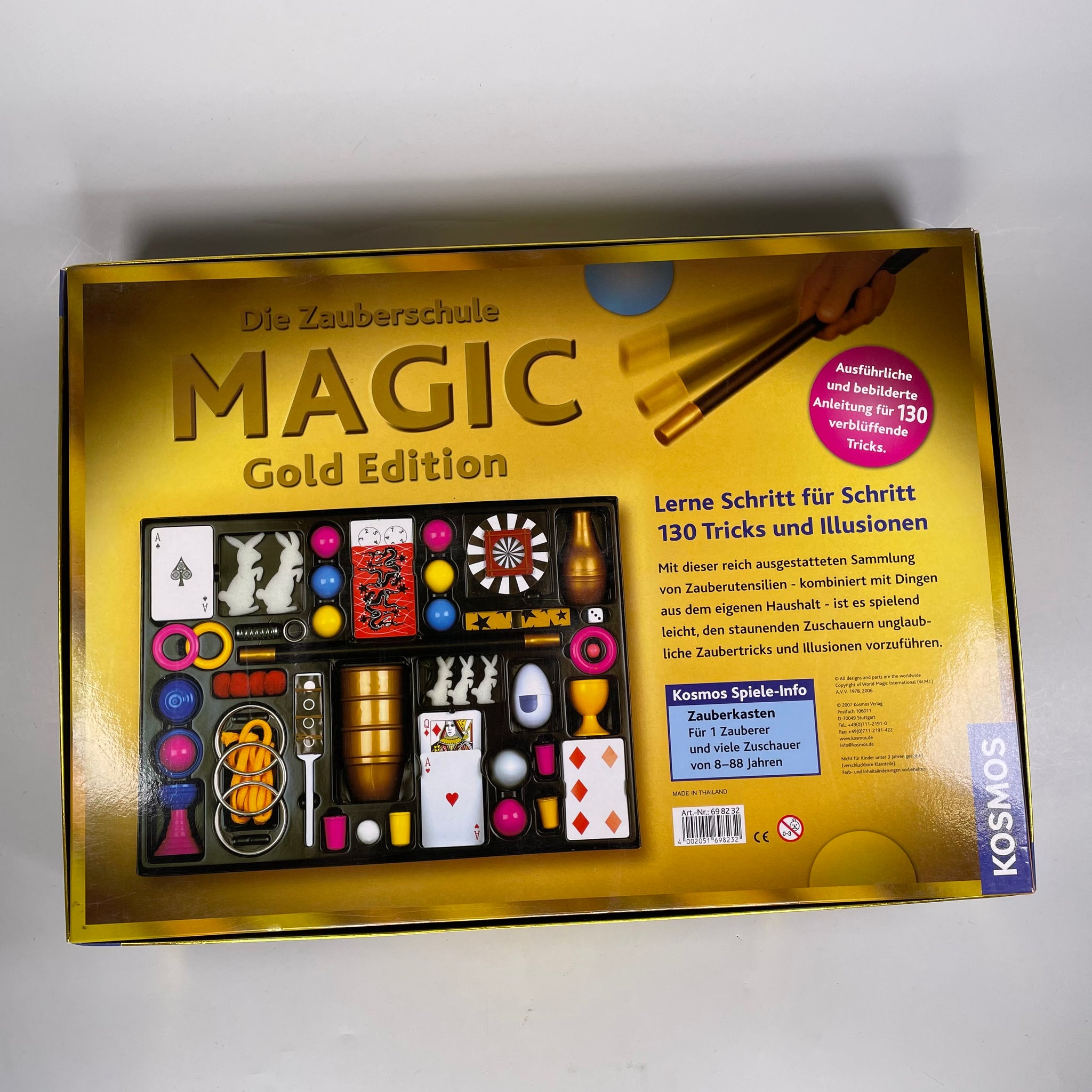 Kosmos Die Zauberschule Magic, Gold Edition, Zauberkasten