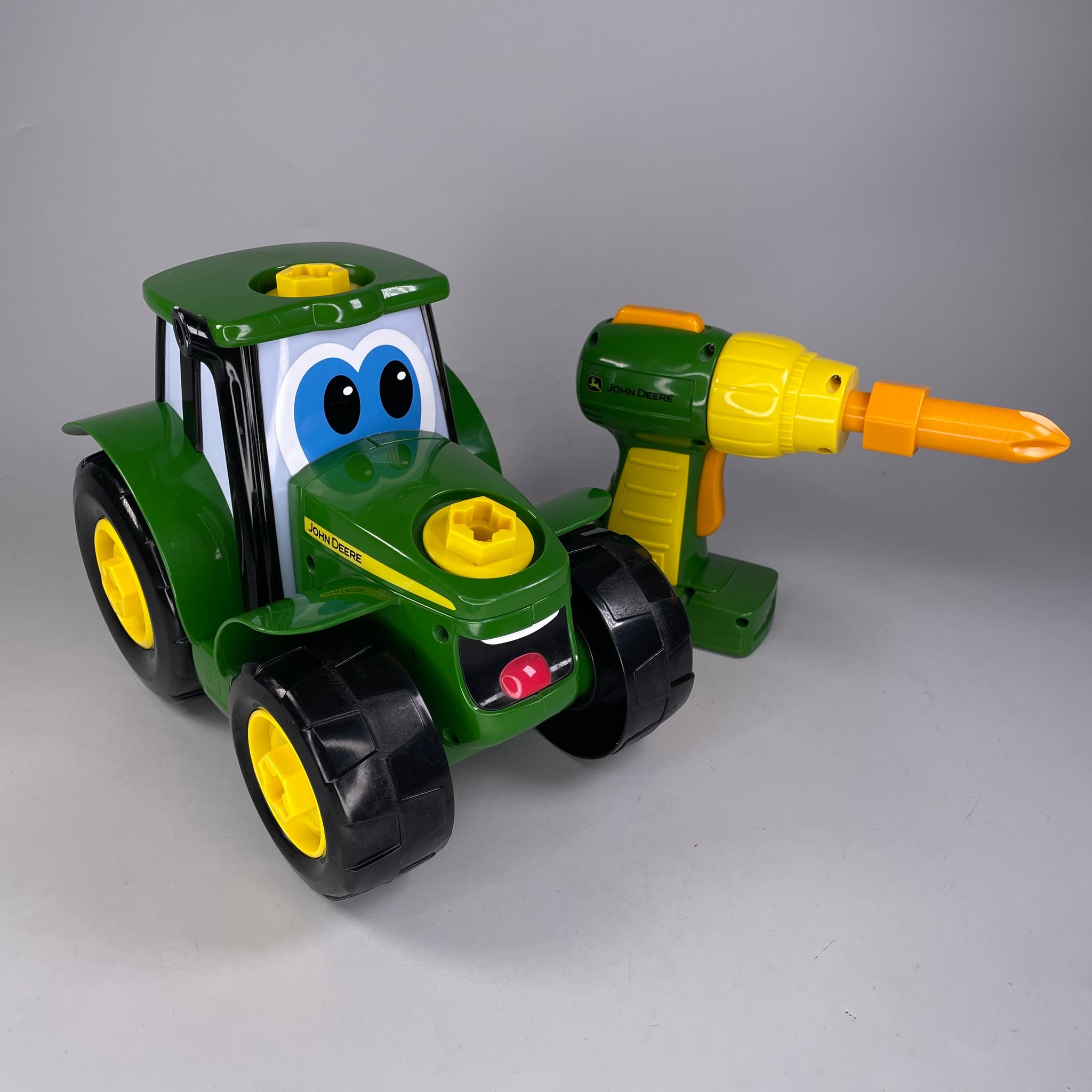 John Deere Spielzeugtraktor, bau dir deinen Johnny Traktor, Schraubendreher