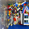 Lego Konvolut ca. 7kg gemischt, Figuren, Autos, Platten, Polizei uvm