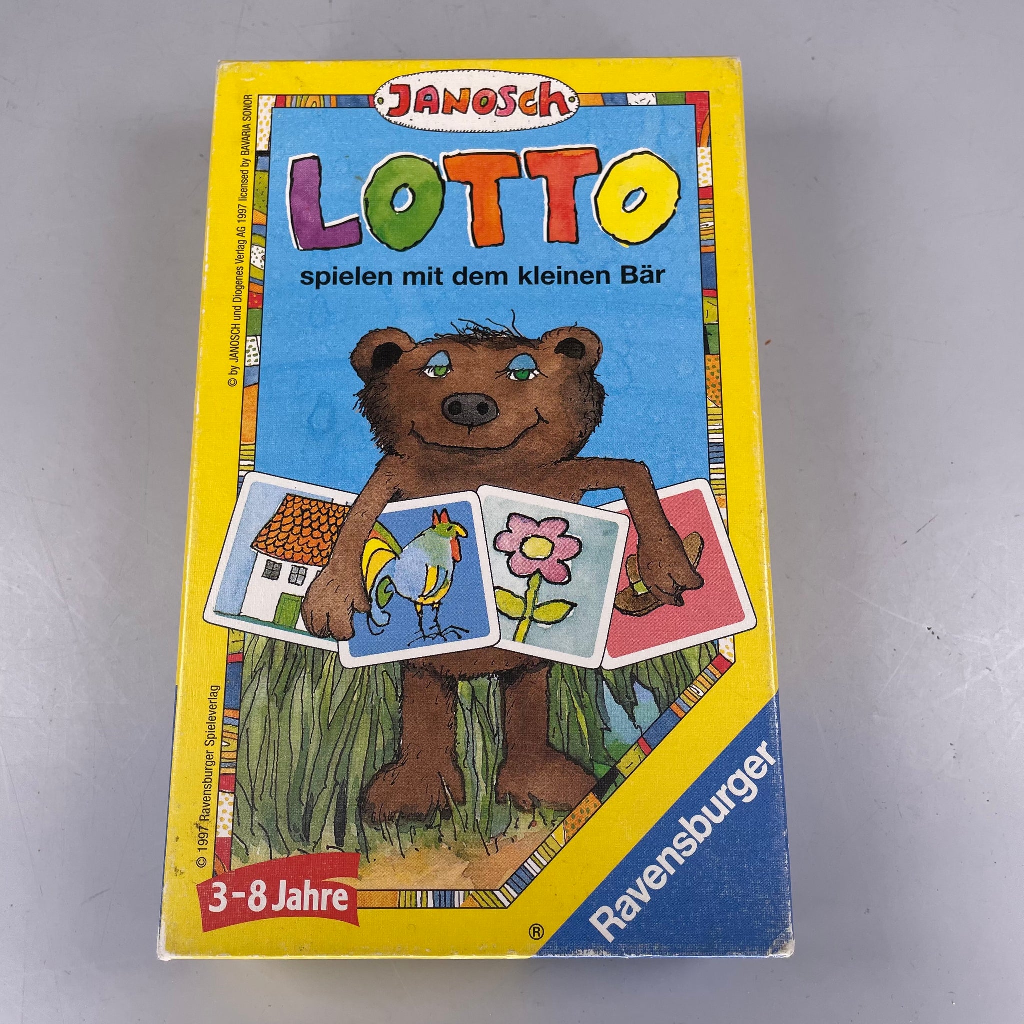 Selecta, Ravensburger Lernspiele ab 3 Jahren, Janosch Lotto, Farben und Formen