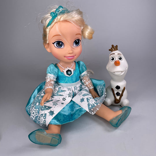 Disney Disney Frozen Elsa und Olaf, singende Puppe 