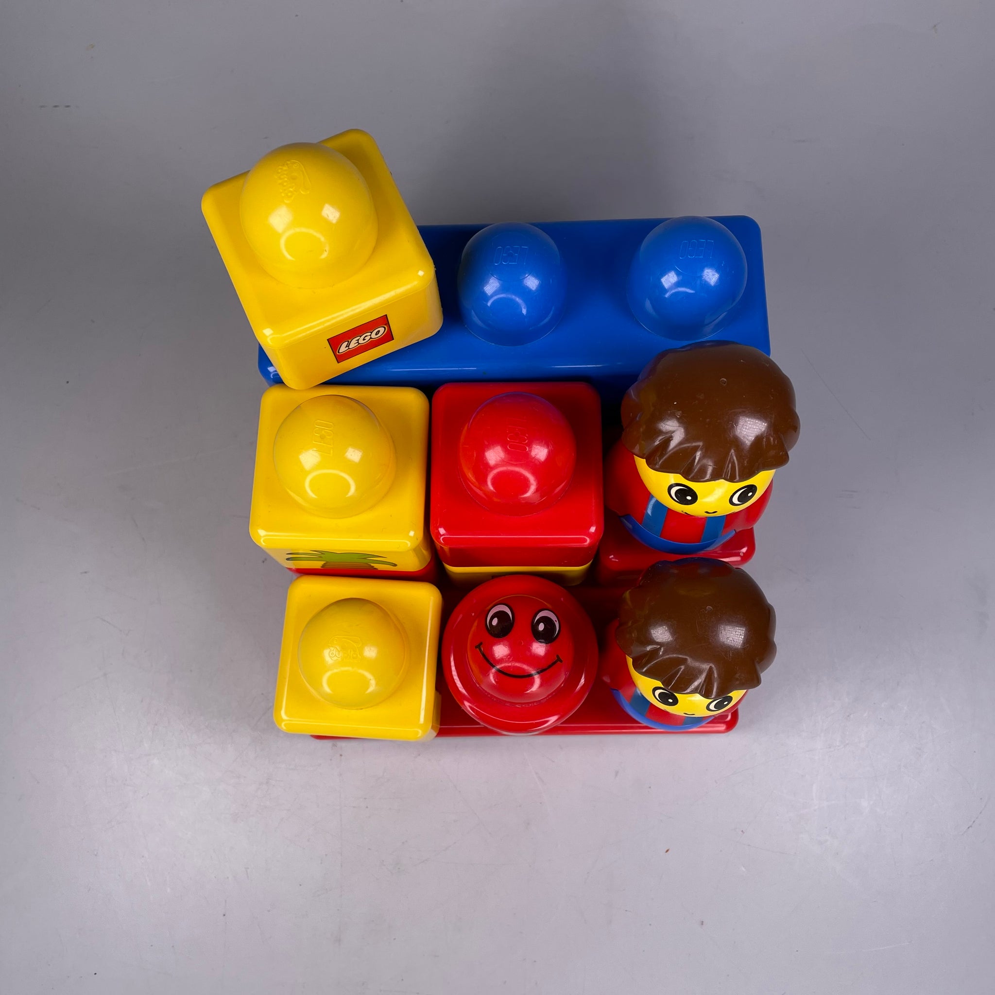 Lego Duplo Baby Primo, Steckspiel, Figuren, Steine, Grundplatte, Stapelspiel