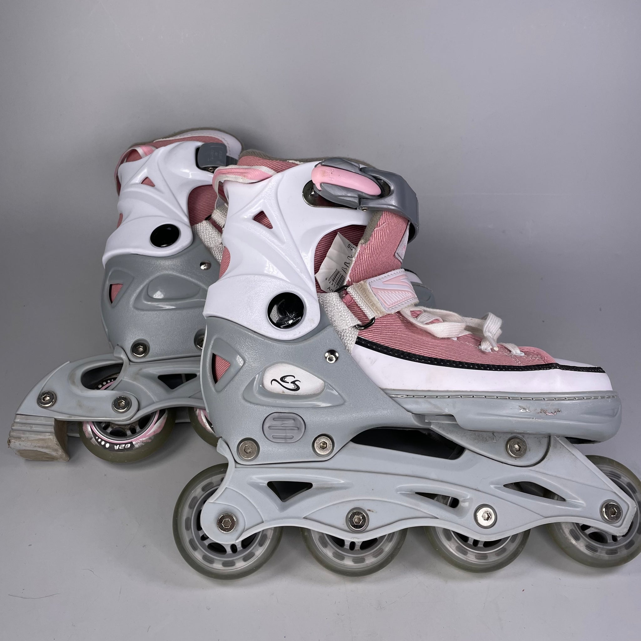 Cox Swain Inline Skates, Rollschuhe und Schlittschuhe inkl. Schoner-Set M (37-40